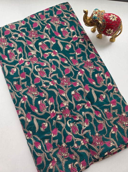 Pure kalamkari cotton running material - KM23