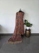 Handblock pure kalamkari cotton set - HK32