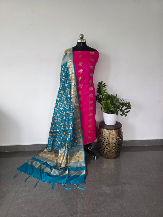 Mix and match banarasi silk set - Q3