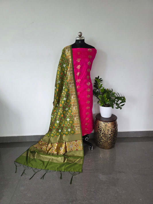 Mix and match banarasi silk set - Q4