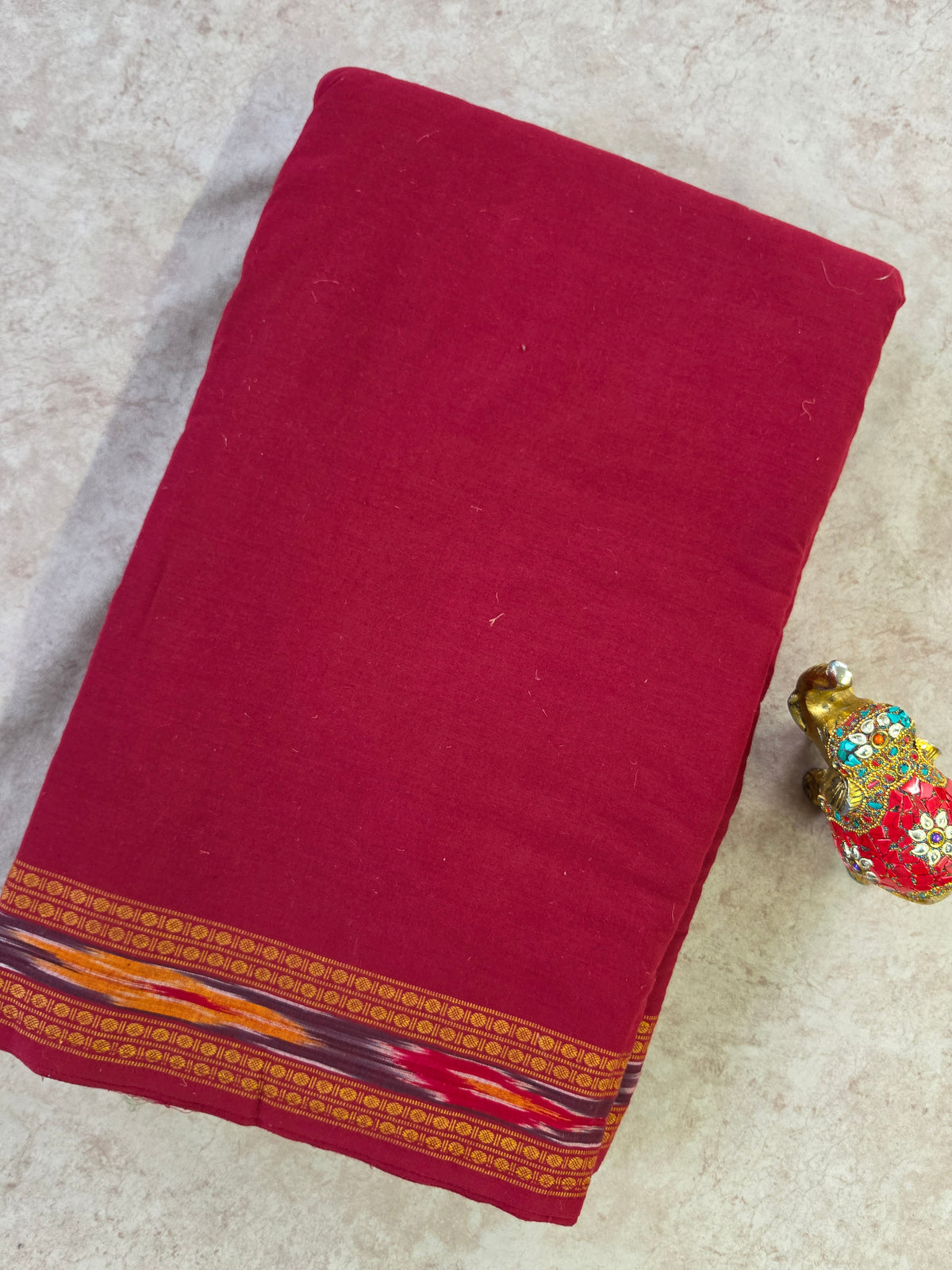 Pochampally prewashed south cotton fabric-HRM479