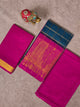 Madurai Sungudi Gopuram border salwar set-MS154