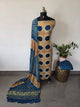Handcrafted clap-dyed bandhani modal salwar set -BN214