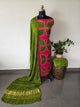 Handcrafted clap-dyed bandhani modal salwar set -BN211