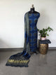Handcrafted clap-dyed bandhani modal salwar set -BN212
