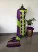 Handcrafted clap-dyed bandhani modal salwar set -BN210