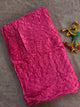 Handcrafted bandhani modal silk running material-BN171