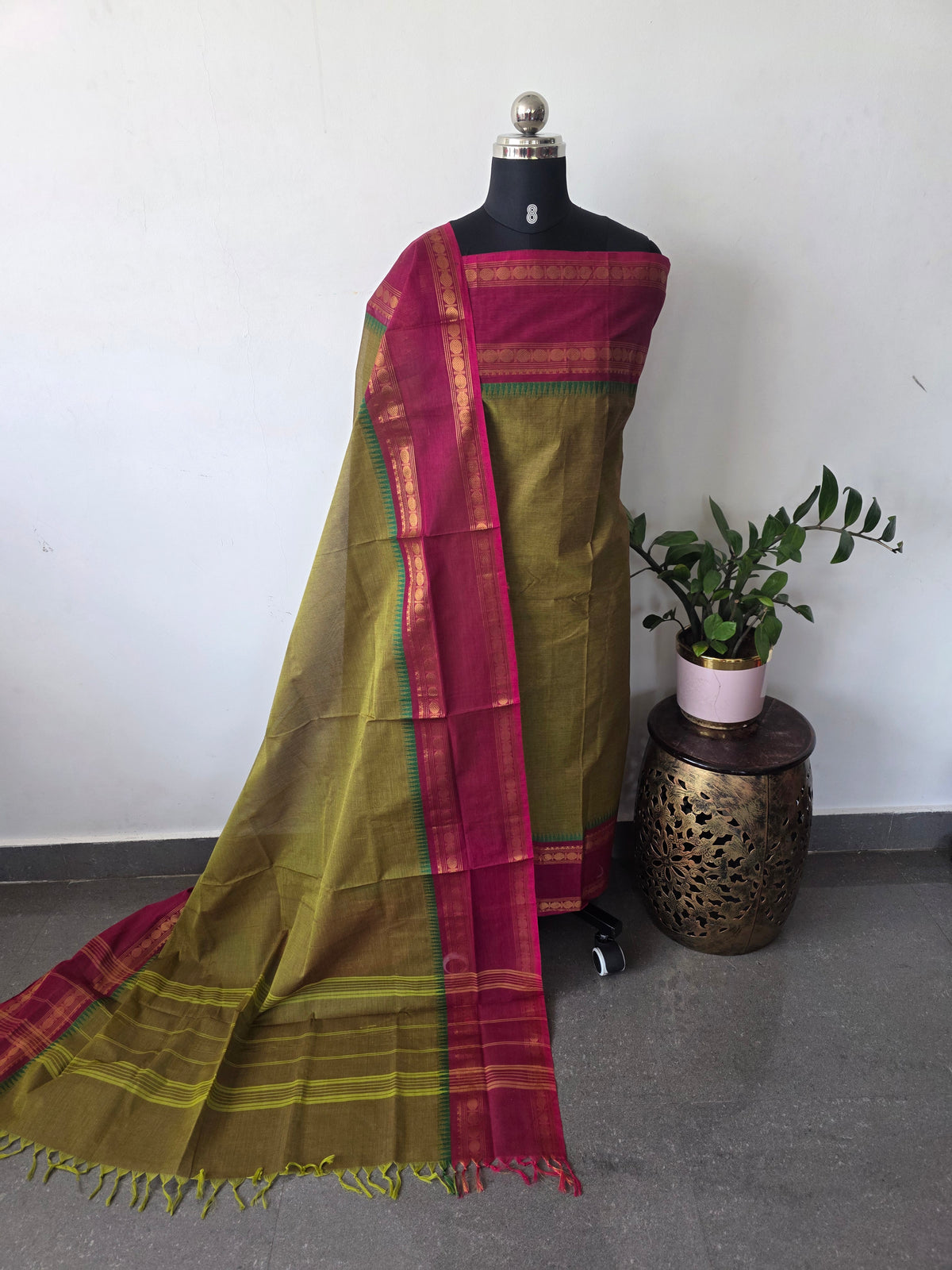Premium chettinadu cotton salwar set -CK262