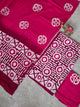 Bagru Handblock cotton salwar set - JA664