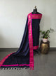 Kovilpattu soft silk salwar set(Blue)-NA602