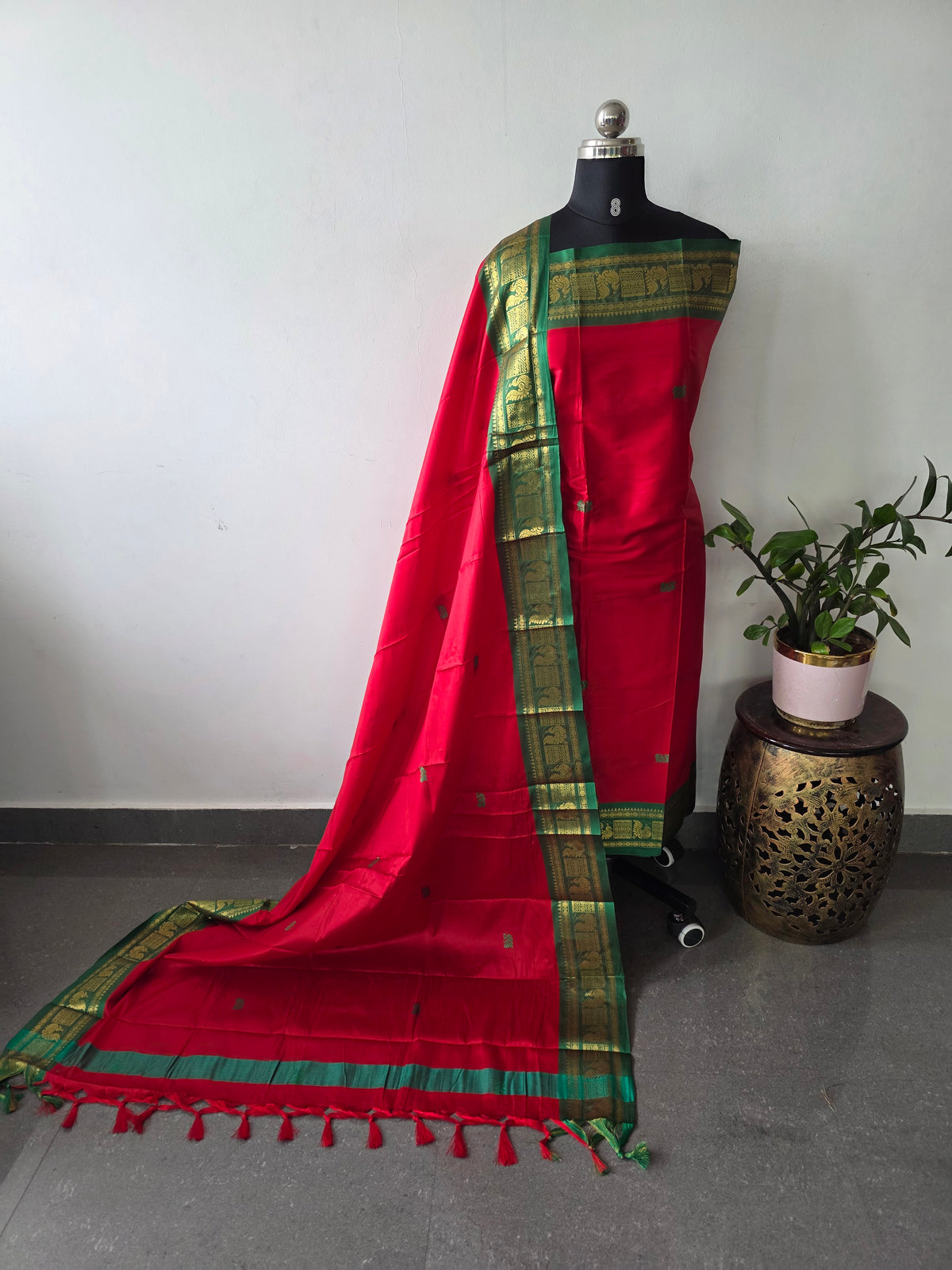 Kovilpattu soft silk salwar set-NA605