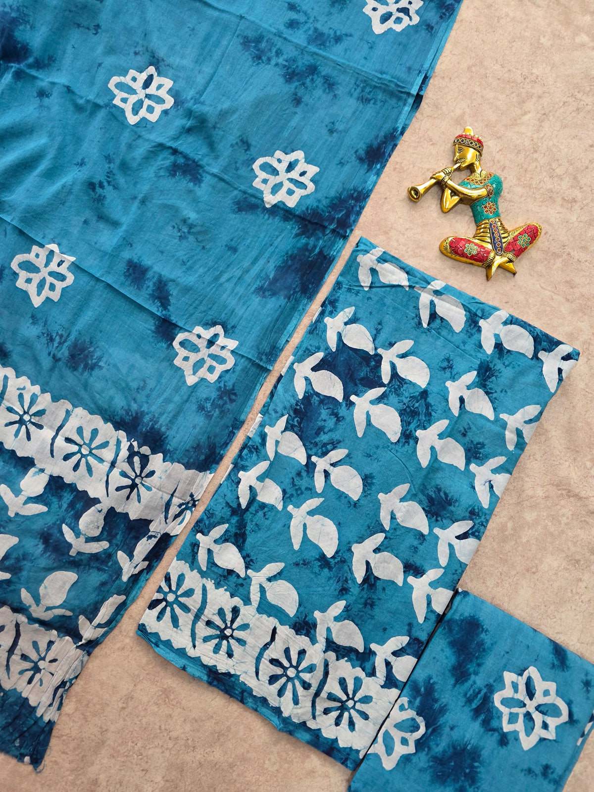 Bagru Handblock cotton salwar set - JA646