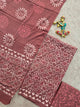 Bagru Handblock cotton salwar set - JA656