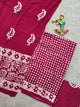 Bagru Handblock cotton salwar set - JA663
