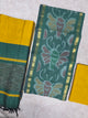 Pochampally sico set with ikkat damn -SZ460
