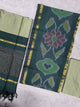 Pochampally sico set with ikkat damn -SZ475