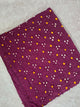 Handcrafted bandhini cotton running fabric-BN248