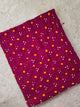 Handcrafted bandhini cotton running fabric-BN239