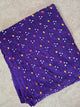 Handcrafted bandhini cotton running fabric-BN245