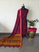 West bengal handwoven bhujodi salwar(3 pcs)-HZ439