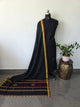 West bengal handwoven bhujodi salwar(black)-HZ417