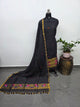 Premium handloom linen Paithani jamdhani set- JMM687