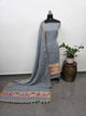 Premium handloom linen Paithani jamdhani set- JMM686