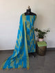 Ikkat south cotton salwar set -HA323