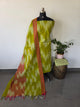 Ikkat south cotton salwar set -HA384