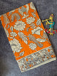 Pure kalamkari cotton running material-AK492