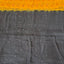 Handblock georgette salwar set with handwork mirror work(black)-GE290