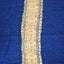 Handblock georgette salwar set with handwork mirror work-GE284