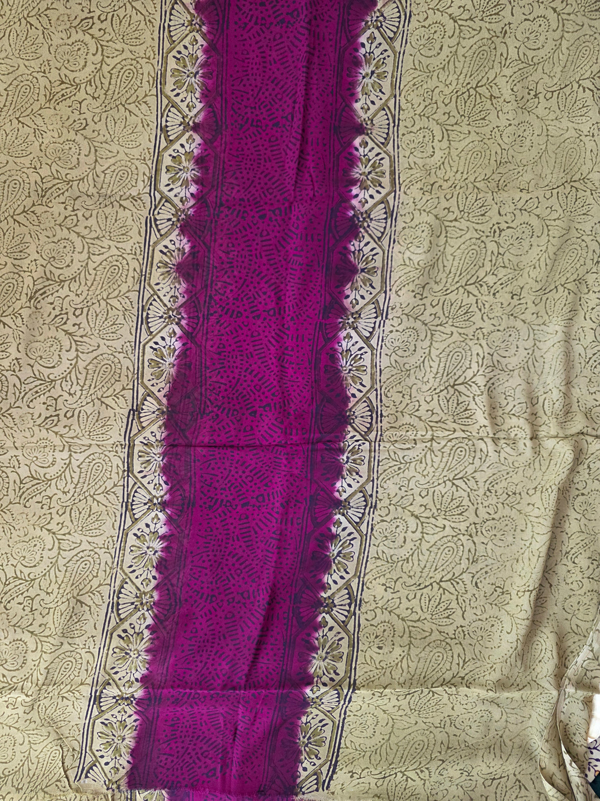 Handblock georgette salwar set -GE279