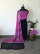 Handblock georgette salwar set(Blue)-GE282