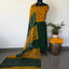 Handblock georgette salwar set -GE274