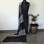 Handblock georgette salwar set with handwork mirror work-GE283
