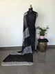 Handblock georgette salwar set with handwork mirror work-GE283