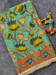 Pure kalamkari cotton running material-AK499