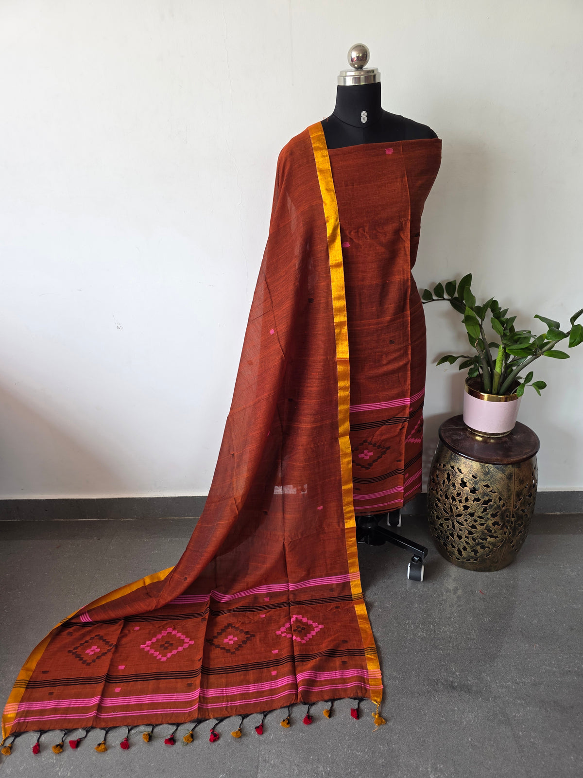 West Bengal Khadi cotton set - JM109