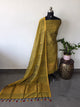 West bengal Handwoven mul khadi cotton jamdhani set - JM25