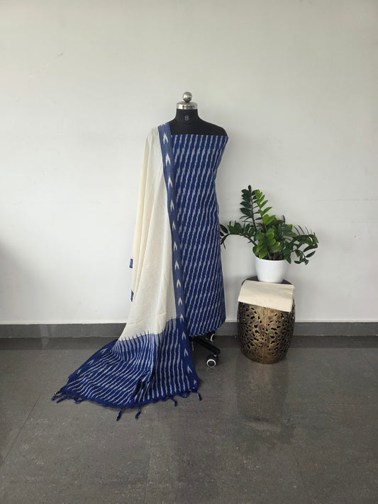 Pochampally ikkat cotton set - IC2