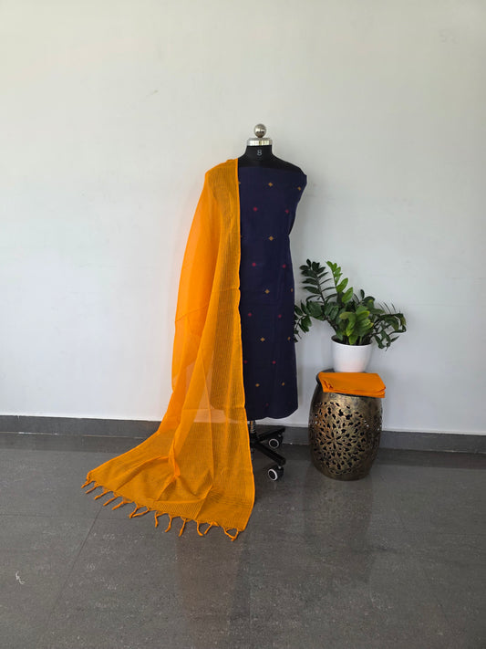 Pure handloom cotton set - w20