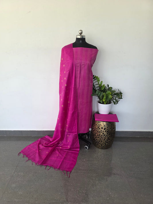 Bhagalpuri soft silk set - BS2