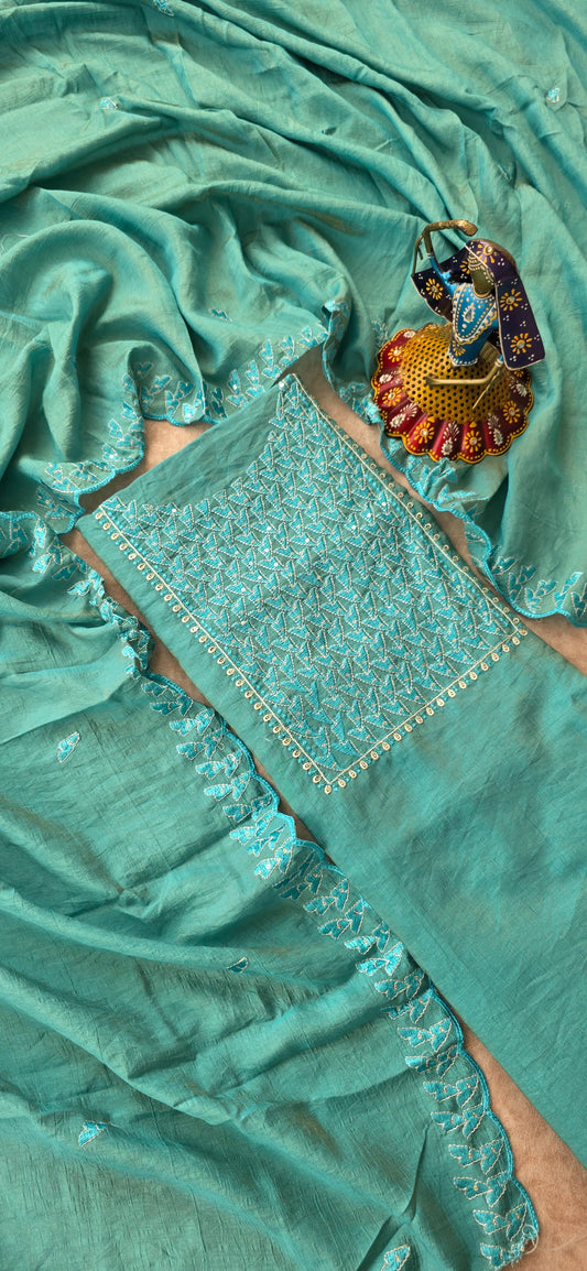 Premium soft silk set - V7