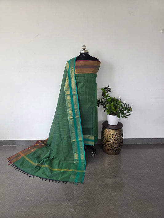 Premium korvai chettinadu cotton set - CF6