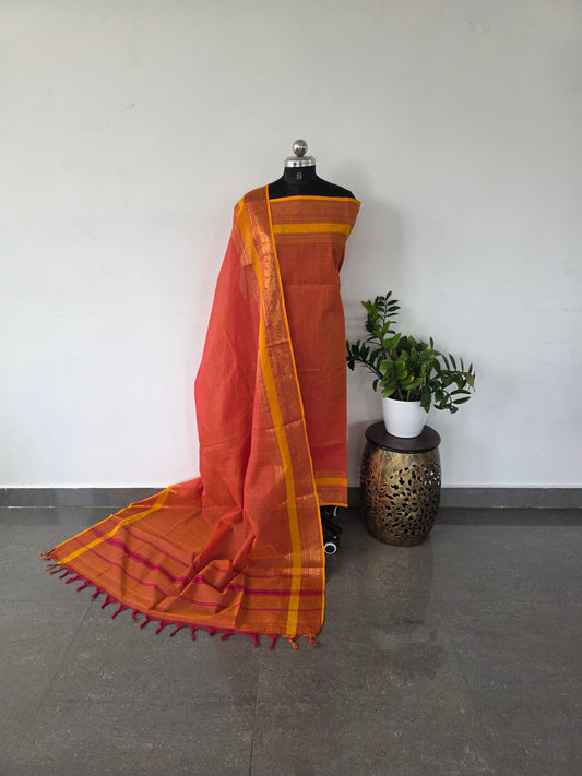 Premium korvai chettinadu cotton set - CF15