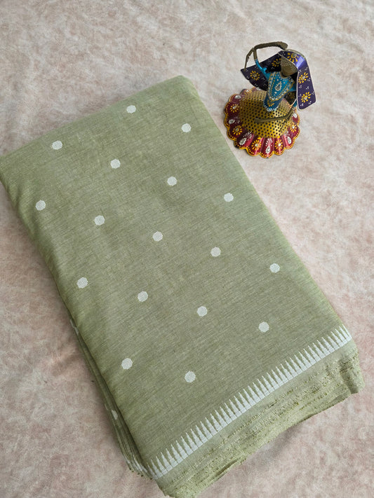 Pure handloom cotton running material (2.5 mtrs) - HM2