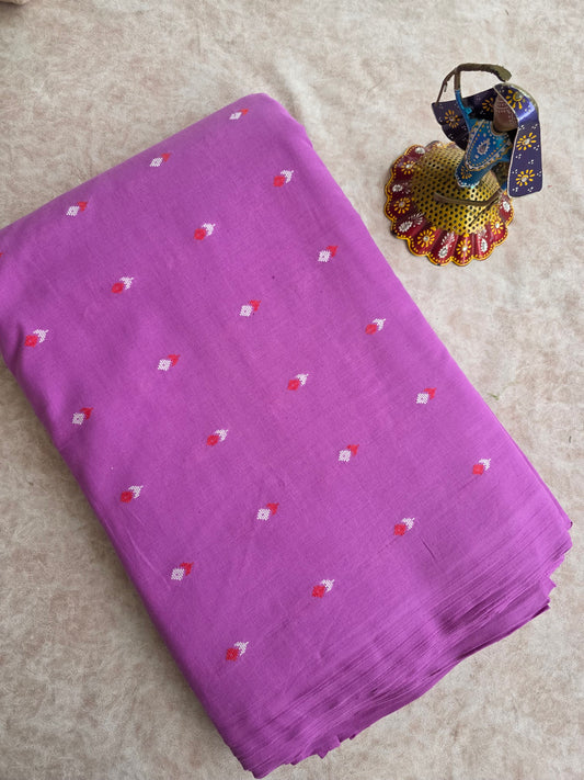 Pure handloom cotton running material (2.5 mtrs)- HM12