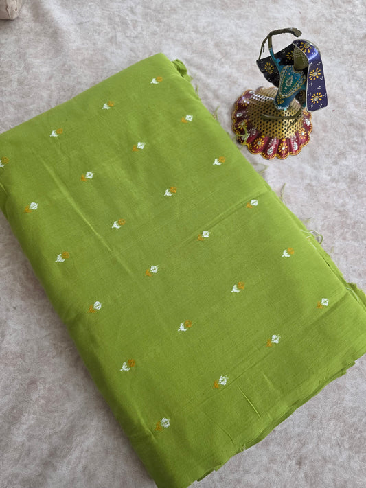 Pure handloom cotton set (2.5 mtrs)- HM14