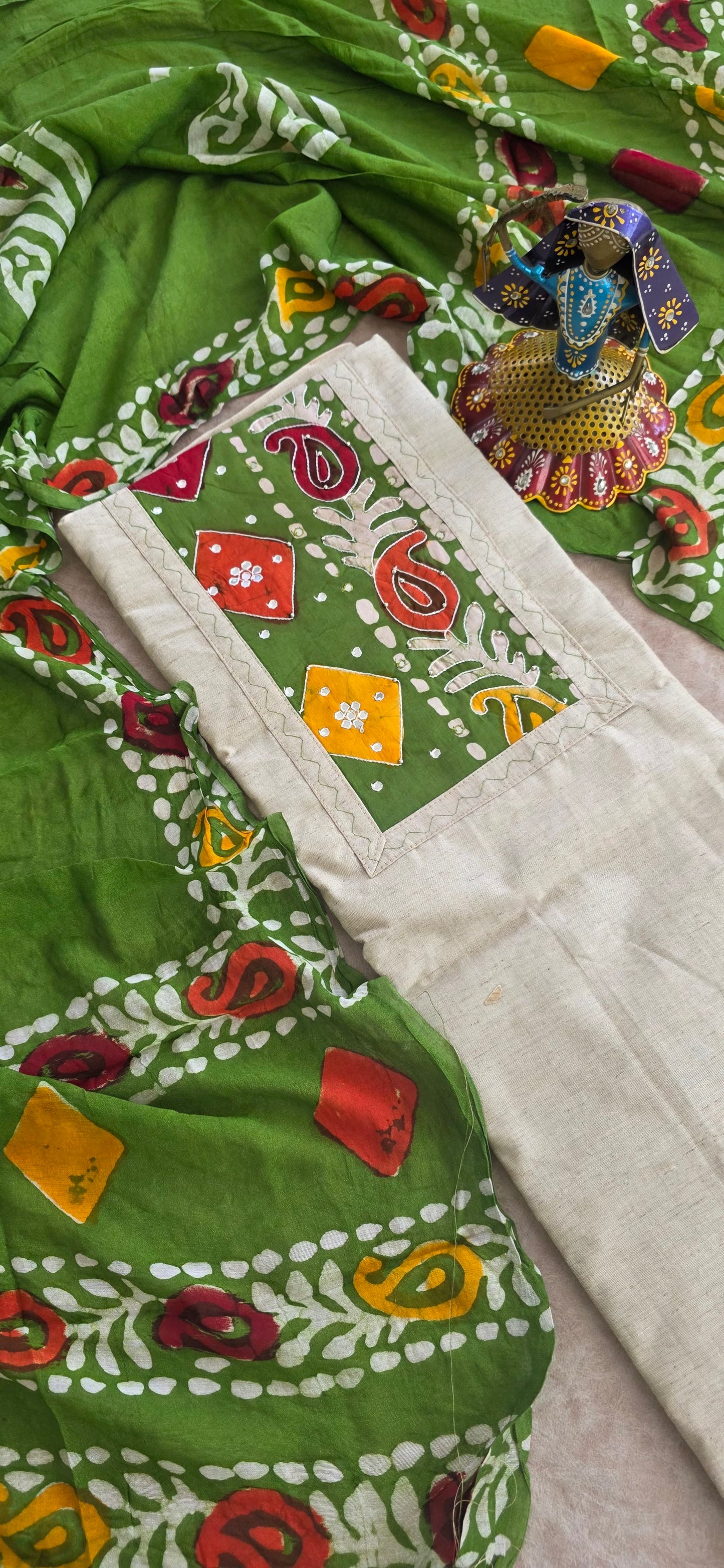 Batik silk cotton set - KB20